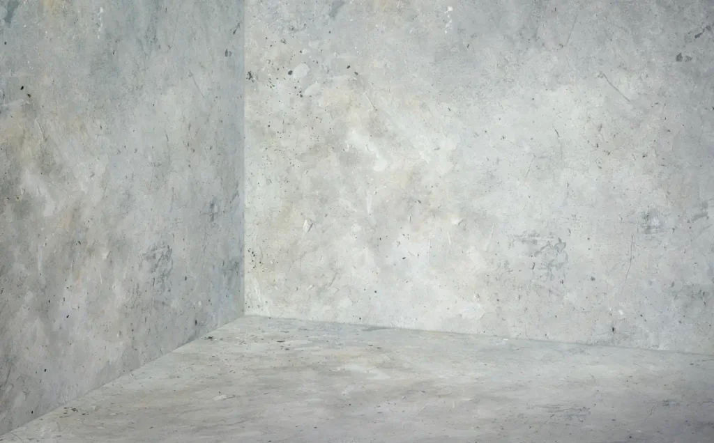 Un coin vide dans une pièce