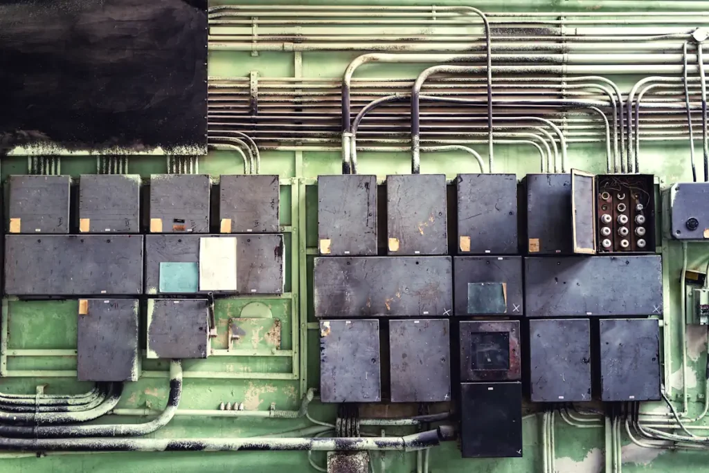 Tableaux électrique avec fusibles