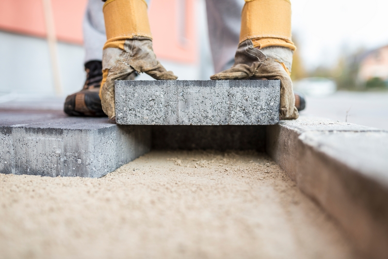 Joint de dilatation installé dans une dalle béton avant coulage