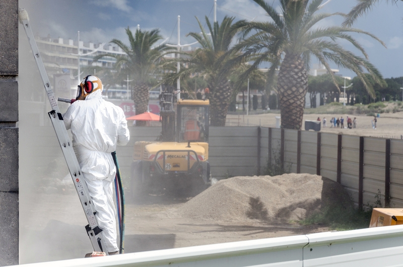 sablage de façade pour rénovation extérieure