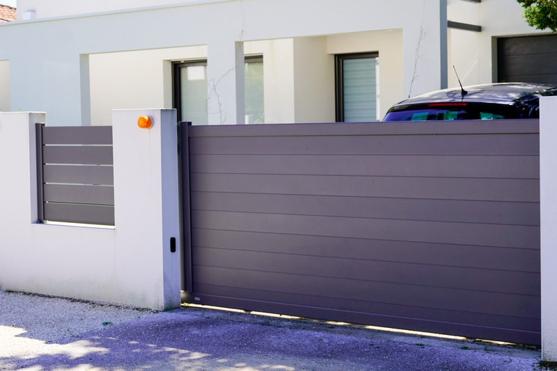 portail coulissant en aluminium