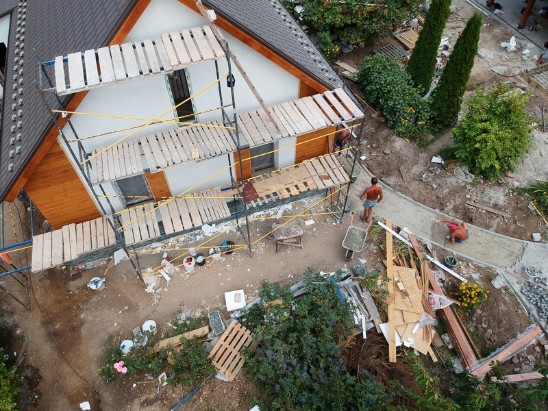 maison en rénovation