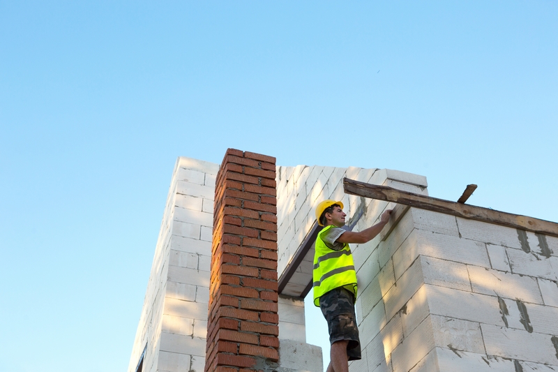 conduit de cheminée d'immeuble